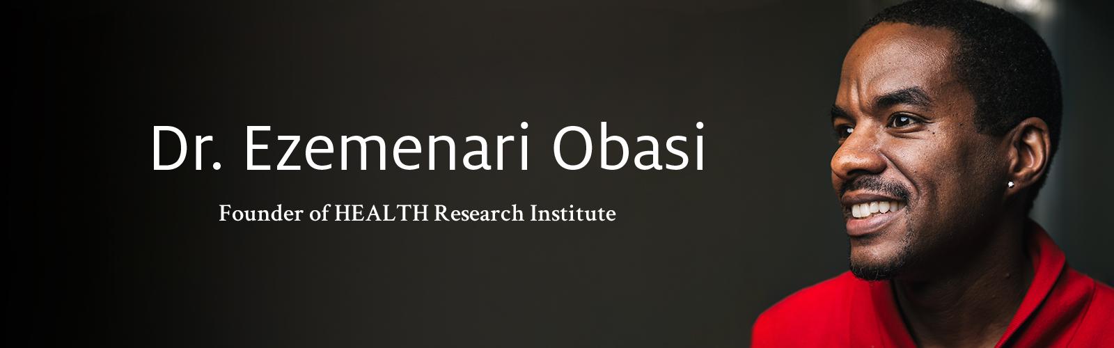 Photo of Dr. Obasi 